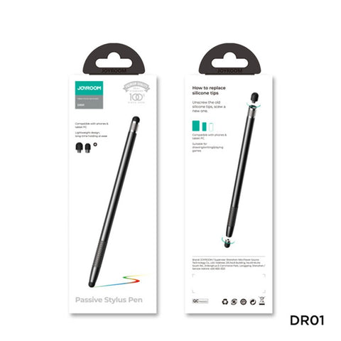 JOYROOM JR-DR01 Dual Tips Design Capacitive Stylus Pen Universal Phone Tablet High Sensitivity Drawing Writing Stylus Pen