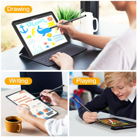 JOYROOM JR-DR01 Dual Tips Design Capacitive Stylus Pen Universal Phone Tablet High Sensitivity Drawing Writing Stylus Pen