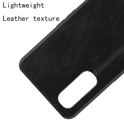 PU Leather Coated PC + TPU Hybrid Phone Case for Oppo Find X2