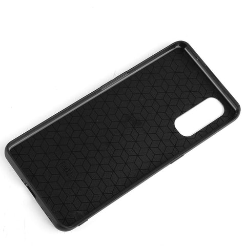 PU Leather Coated PC + TPU Hybrid Phone Case for Oppo Find X2