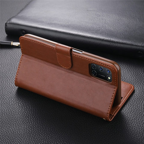 AZNS PU Leather Wallet Stand Case for OPPO A52 / A72 / A92