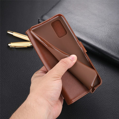 AZNS PU Leather Wallet Stand Case for OPPO A52 / A72 / A92