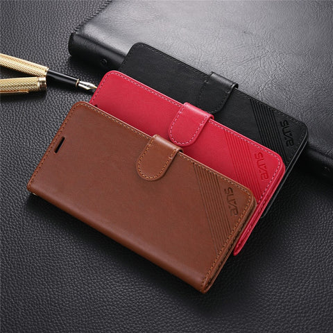 AZNS PU Leather Wallet Stand Case for OPPO A52 / A72 / A92