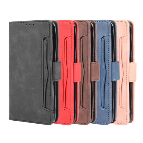 Wallet Leather Phone Case with Multiple Card Slots for OPPO Find X2 Neo / Reno3 Pro 5G (Chinese Edition) / Reno3 Pro (European Edition)