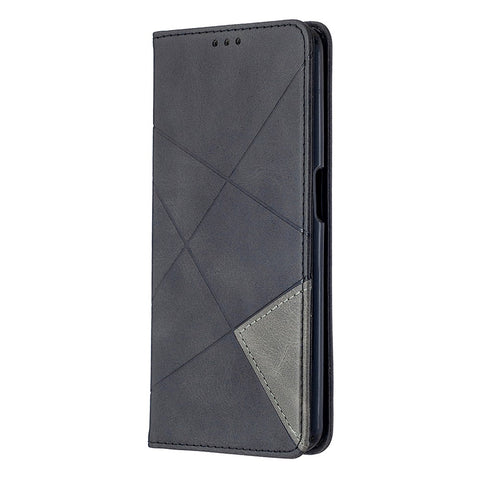Geometric Pattern Leather Stand Case with Card Slots for OPPO A72 / A52 / A92