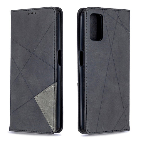 Geometric Pattern Leather Stand Case with Card Slots for OPPO A72 / A52 / A92