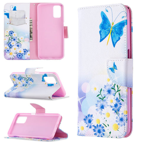 Pattern Printing Leather Wallet Case for OPPO A72/A52/A92