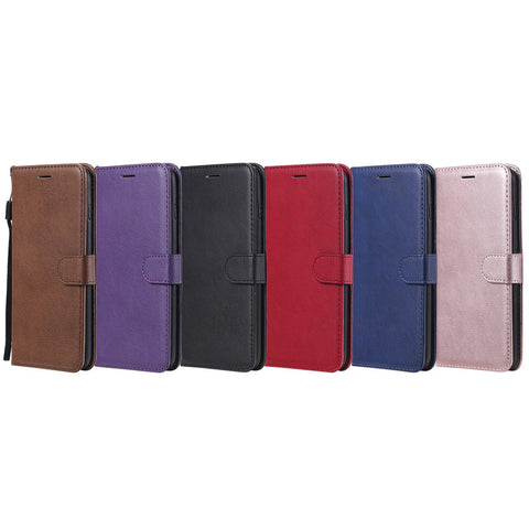 For Oppo Reno3 Pro 5G / Find X2 Neo Case Solid Color Leather Mobile Cover Wallet Stand with Strap