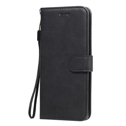 For Oppo Reno3 Pro 5G / Find X2 Neo Case Solid Color Leather Mobile Cover Wallet Stand with Strap