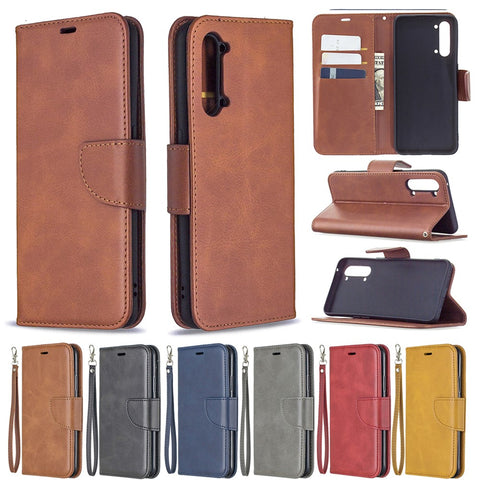 PU Leather Wallet Stand Phone Case for Oppo Find X2 Lite