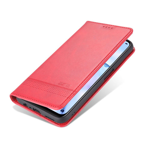 AZNS For Oppo A93 5G/A74 5G Phone Case PU Leather Phone Protector Magnetic Absorption Folding Stand Flip Cover with Wallet