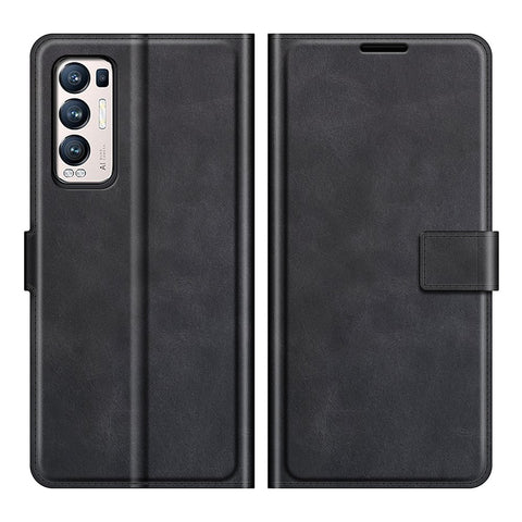 Wallet Leather Stand Case for OPPO Reno5 Pro Plus 5G / Find X3 Neo