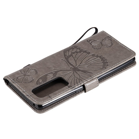 For OPPO Find X3 Neo / Reno5 Pro Plus 5G Wallet Case Floral Butterfly Imprinted Leather Phone Cover Stand