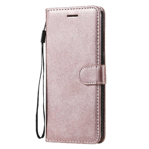 For Oppo Reno5 4G / Reno5 5G / Reno5 K / Find X3 Lite Case Solid Color Leather Mobile Cover Wallet Stand with Strap