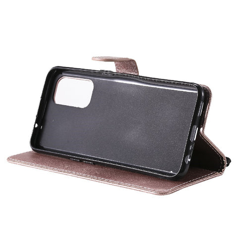 For Oppo Reno5 4G / Reno5 5G / Reno5 K / Find X3 Lite Case Solid Color Leather Mobile Cover Wallet Stand with Strap