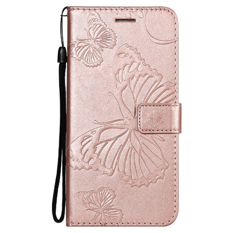 For Oppo Reno5 4G / 5G / Reno5 K / Find X3 Lite Wallet Case Floral Butterfly Imprinted Leather Phone Cover Stand