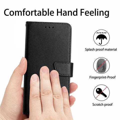 Solid Color Genuine Leather Nappa Texture Case Magnetic Closure Shockproof Wallet Folio Flip Protective Phone Cover with Stand for Oppo Reno5 4G/5G/Reno5 K/Find X3 Lite