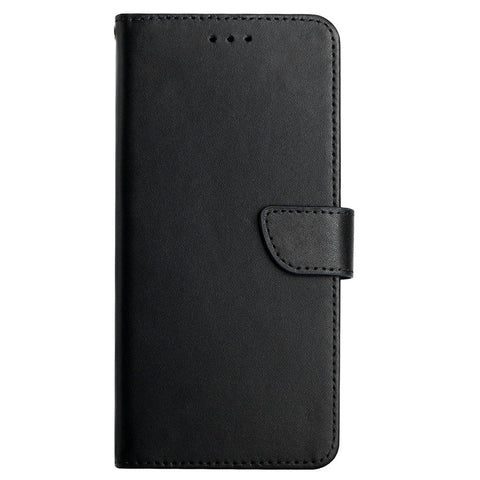 Solid Color Genuine Leather Nappa Texture Case Magnetic Closure Shockproof Wallet Folio Flip Protective Phone Cover with Stand for Oppo Reno5 4G/5G/Reno5 K/Find X3 Lite