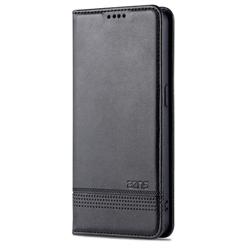AZNS Magnetic Absorption Case for Oppo Reno7 SE 5G, Textured PU Leather Stand Flip Wallet Protective Phone Cover