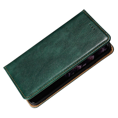 Wallet PU Leather Cover for Oppo Find X5 Lite, Stand Function Magnetic Auto-absorbed Phone Case