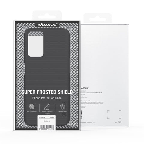 NILLKIN for Realme 9i/Oppo A76/A36 Frosted Shield Durable Hard PC Case Scratch-resistant Anti-fall Phone Cover