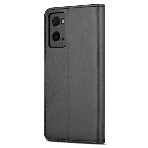 AZNS for Oppo A36 4G/A76 4G PU Leather Folio Case Stand Wallet Magnetic Flip Cover TPU Interior Shell