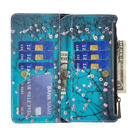 For Oppo A57 (2022) 5G / A77 5G Leather Case with Strap Pattern Printing Zipper Wallet Phone Stand Cover