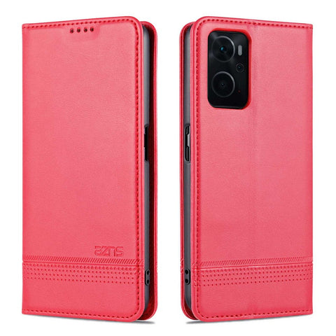 AZNS for Oppo K10 4G/A36/A76/A96 4G/Realme 9i Flip Book Folio Stand Phone Case PU Leather Wallet Magnetic Auto Closing Protective Cover