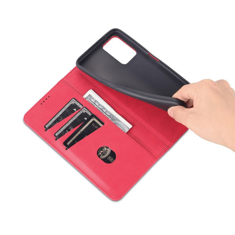 AZNS for Oppo K10 4G/A36/A76/A96 4G/Realme 9i Flip Book Folio Stand Phone Case PU Leather Wallet Magnetic Auto Closing Protective Cover