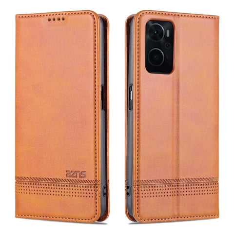 AZNS for Oppo K10 4G/A36/A76/A96 4G/Realme 9i Flip Book Folio Stand Phone Case PU Leather Wallet Magnetic Auto Closing Protective Cover