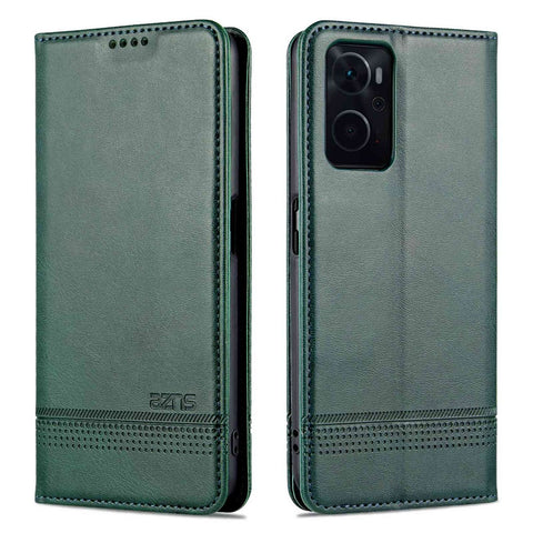 AZNS for Oppo K10 4G/A36/A76/A96 4G/Realme 9i Flip Book Folio Stand Phone Case PU Leather Wallet Magnetic Auto Closing Protective Cover