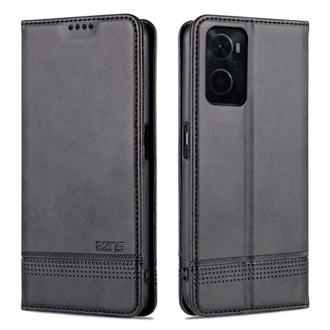 AZNS for Oppo K10 4G/A36/A76/A96 4G/Realme 9i Flip Book Folio Stand Phone Case PU Leather Wallet Magnetic Auto Closing Protective Cover