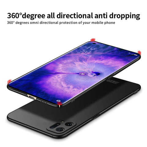 MOFI JK PC Series-1 Shield for Oppo Find X5 Matte Surface Anti-Slip Case Hard PC Guard from Scratch Phone Cover with Strap