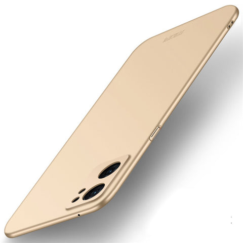 MOFI JK PC Series-1 Shield for Oppo Reno7 SE 5G Phone Case Matte Finish Hard PC Shock Absorption Cover with Strap