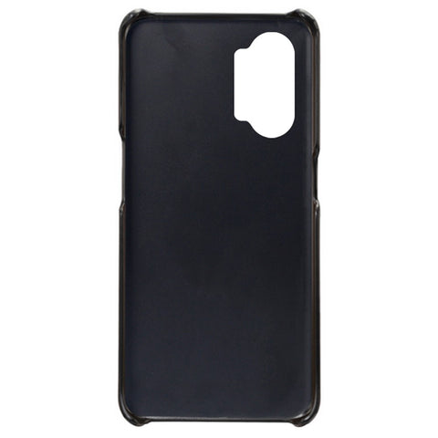 For Oppo K10 Pro 5G Anti-fall Phone Case Thin Card Slots Back Case PU Leather Coated Hard PC Cover