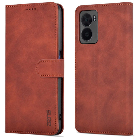 AZNS For Oppo A57 (2022) 5G / A77 5G / OnePlus Nord N300 5G PU Leather Folio Case Stand Shockproof TPU Inner Shell Wallet Flip Phone Cover