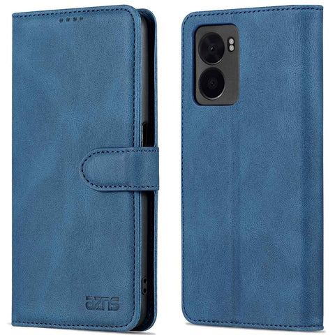 AZNS For Oppo A57 (2022) 5G / A77 5G / OnePlus Nord N300 5G PU Leather Flip Folio Case Wallet Stand Magnetic Closure TPU Shockproof Interior Protective Cover
