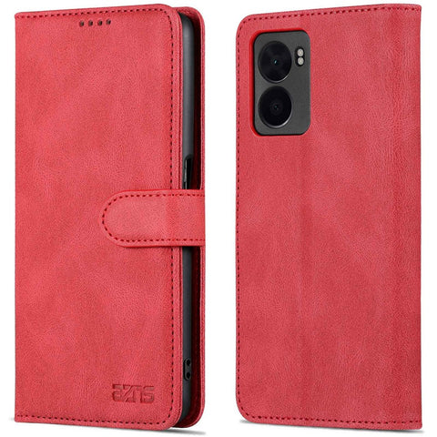 AZNS For Oppo A57 (2022) 5G / A77 5G / OnePlus Nord N300 5G PU Leather Flip Folio Case Wallet Stand Magnetic Closure TPU Shockproof Interior Protective Cover