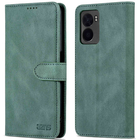 AZNS For Oppo A57 (2022) 5G / A77 5G / OnePlus Nord N300 5G PU Leather Flip Folio Case Wallet Stand Magnetic Closure TPU Shockproof Interior Protective Cover