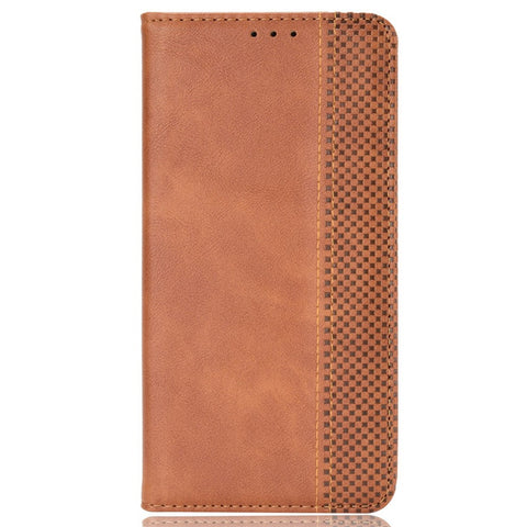 For Oppo Reno8 Pro+ 5G / Reno8 Pro+ 5G (Global Version) Retro Texture PU Leather Stand Wallet Cover Magnetic Auto Closing Phone Case