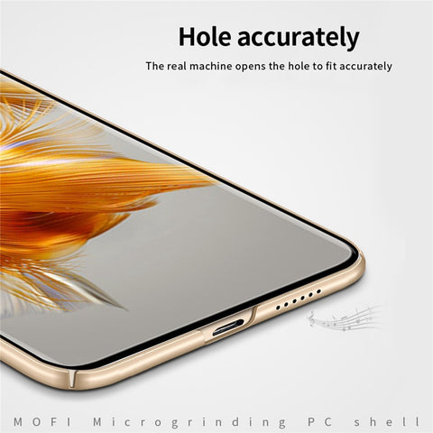 MOFI JK PC Series-1 for Huawei Mate 50 4G Ultra Slim Matte Phone Case Drop-proof Hard PC Back Case with Strap