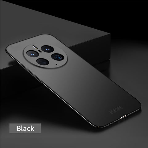 MOFI JK PC Series-1 for Huawei Mate 50 Pro 4G Matte Hard PC Back Case Anti-shock Protector Phone Shell with Strap