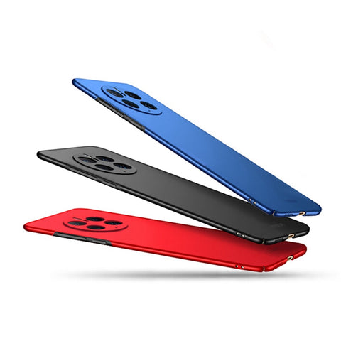 MOFI JK PC Series-1 for Huawei Mate 50 Pro 4G Matte Hard PC Back Case Anti-shock Protector Phone Shell with Strap