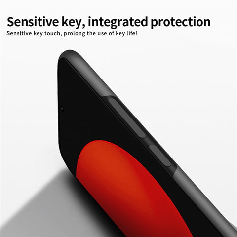 MOFI JK PC Series-1 for Xiaomi 12S Ultra 5G Matte Phone Case Bump Proof Hard PC Back Case with Strap