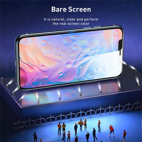 BASEUS for iPhone 11 Pro Max 6.5 inch (2019) / XS Max 0.3mm Anti-blue-ray Full-screen Curved Tempered Glass Screen Shields [2Pcs/Pack]