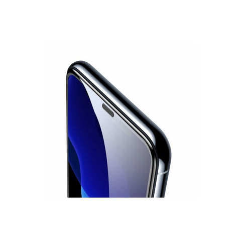 BASEUS for iPhone iPhone 11 Pro 5.8 inch (2019) /XS/X 2 PCS 0.3mm Ultra Thin Anti-dirt Curved Tempered Glass Film+Installation Tool