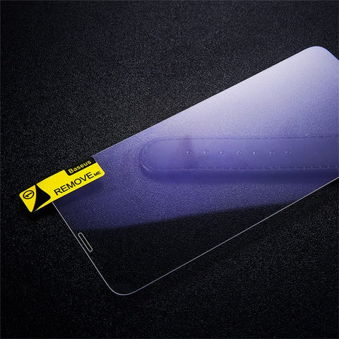 BASEUS 2 PCS 0.15mm Secondary Hardening Full-glass Anti-bluelight Tempered Glass Film+Installation Tool for iPhone 11 6.1 inch (2019) / XR 6.1" (2018)