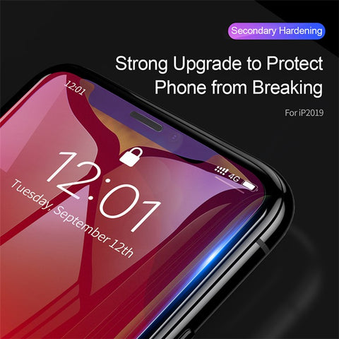 BASEUS [2Pcs/Set] 0.3mm Tempered Glass Screen Protector for Apple iPhone 11 Pro Max 6.5 inch (2019) / XS Max [with Installation Tool]