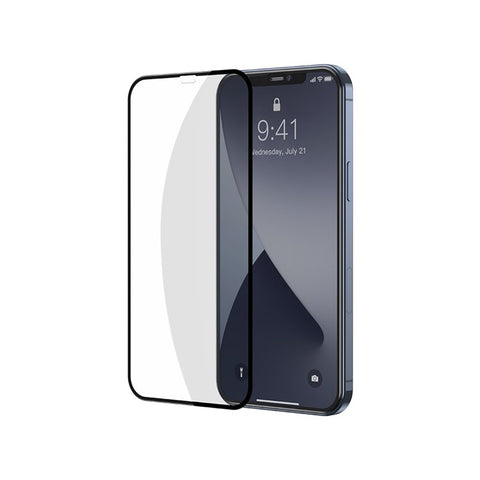 BASEUS 2PCS/Set 0.3mm Curved Full Coverage Tempered Glass Screen Protector Film for iPhone 12 mini