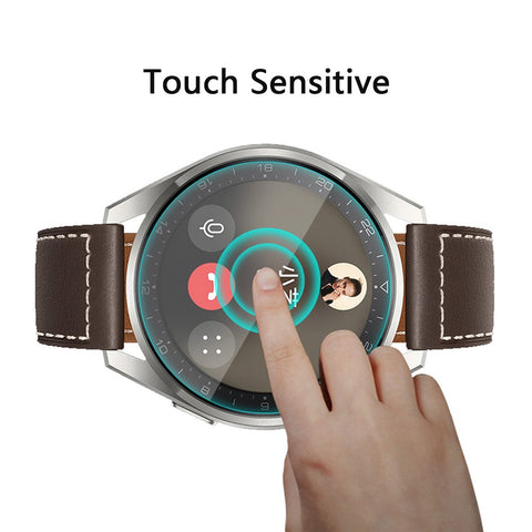 ENKAY HAT PRINCE 2Pcs/Pack for Huawei Watch 3 Pro 48mm 0.2mm 9H 2.15D Arc Edge Tempered Glass Screen Protectors Films